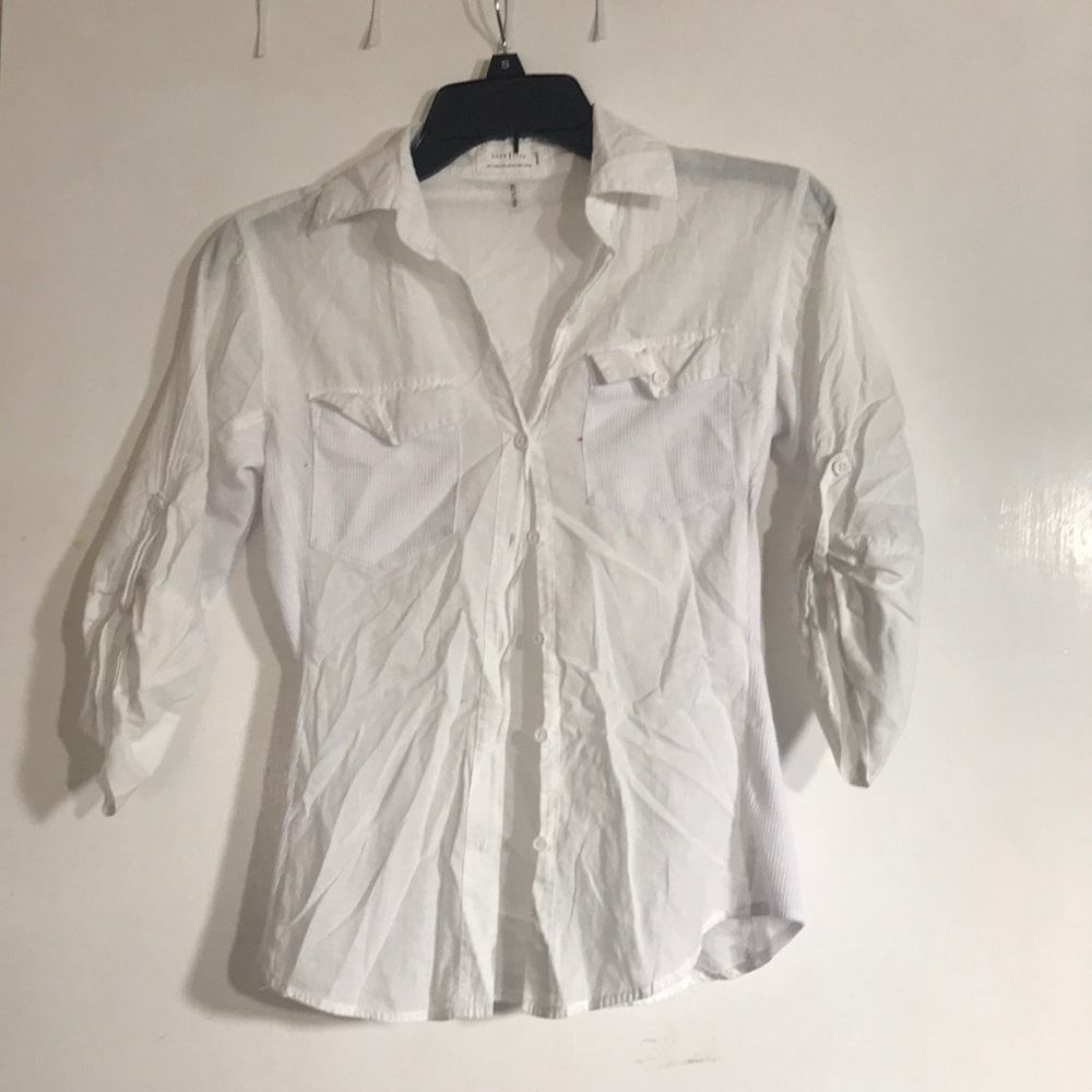 White button up